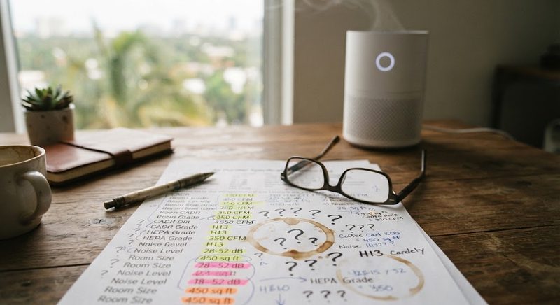 How to Read an Air Purifier Spec Sheet Without Getting Confused