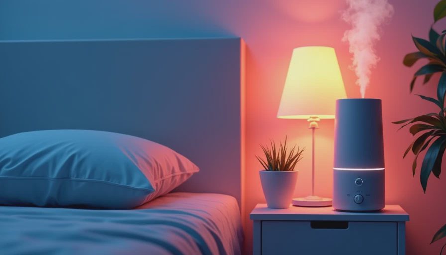 Visual context for cool mist humidifier