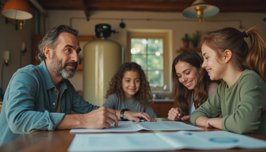 Visual context for best water softener system