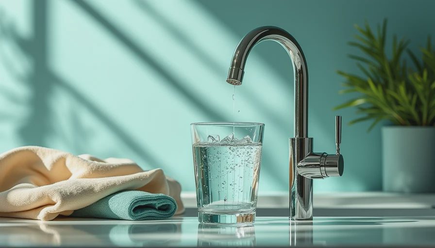 Visual context for water softener benefits