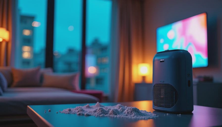 Visual context for do air purifiers eliminate dust
