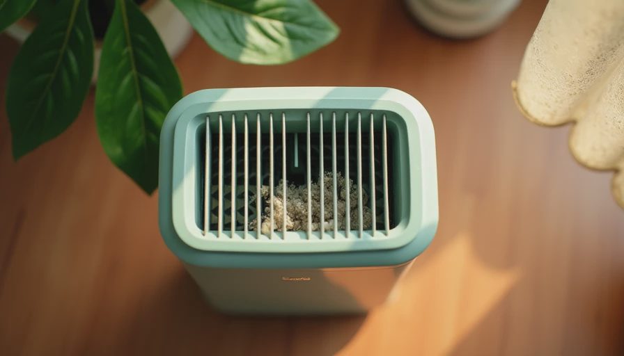 Visual context for does air purifier remove dust
