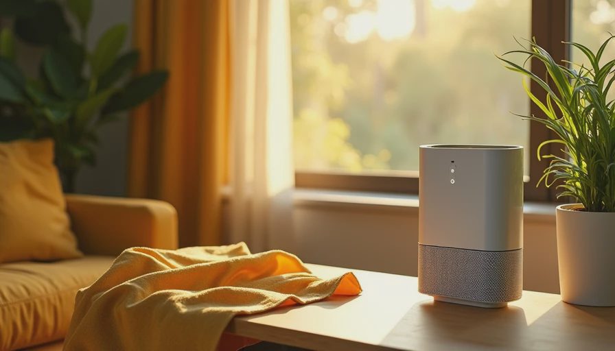 Visual context for honeywell air purifier