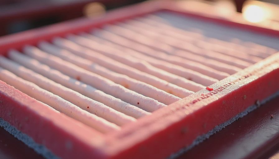 Visual context for clean air filter